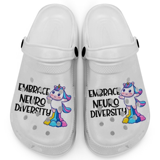 embrace neurodiversity trending Clogs