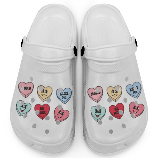Winter-Convo Hearts Clogs