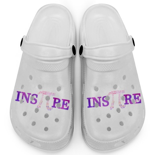 Inre Pi Day Math Teacher Student Motivational Clogs