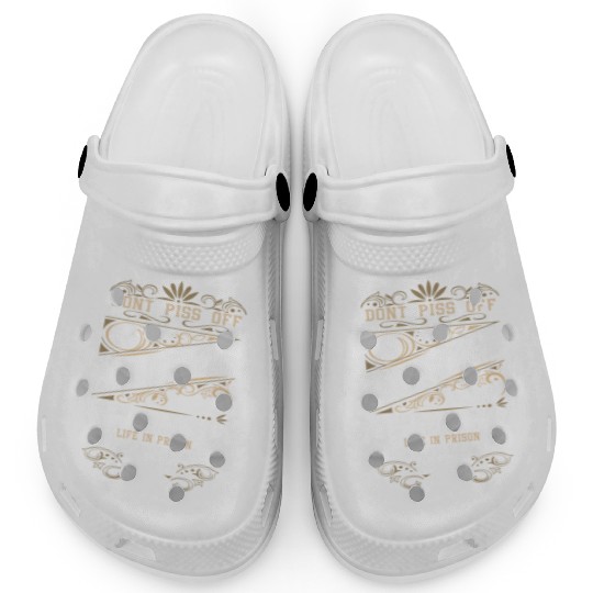 Don'T Piss Off Old People Fathers Day Retirement Clogs