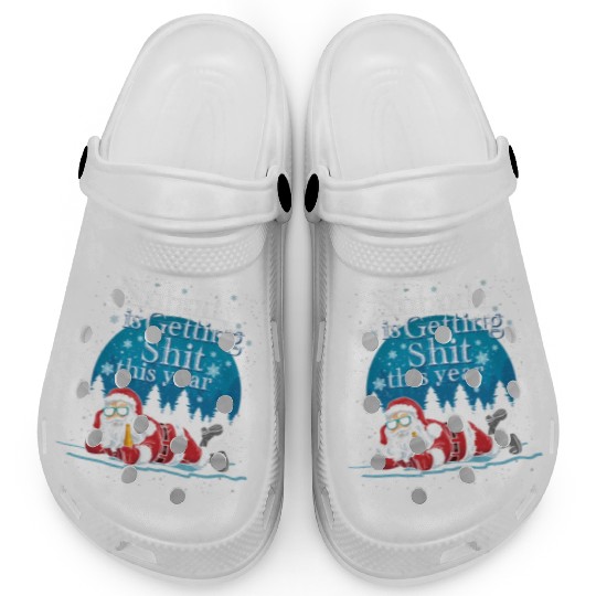 Santa 2020 Claus Ugly Bad Santa Clogs