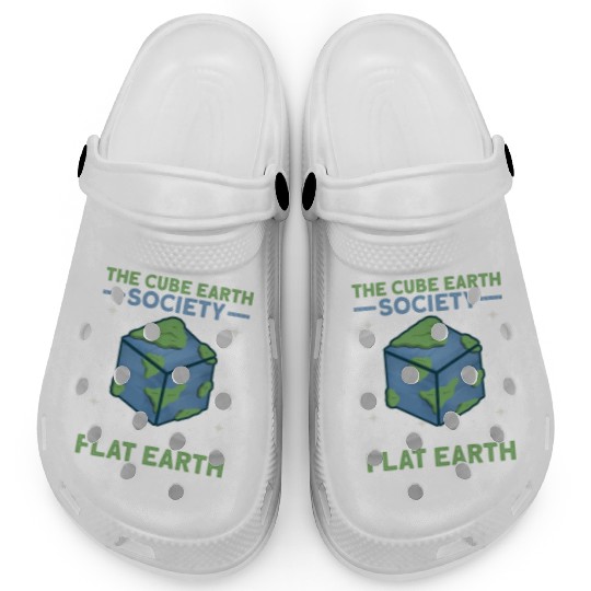 The Cube Earth Society Earth Planet Space Lover Clogs