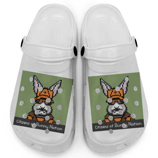Citizens of Bunny Nation NFT #59 Artwork Clogs