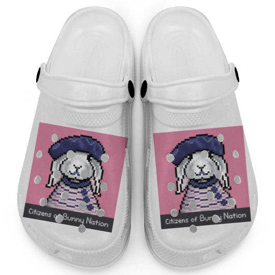 Citizens of Bunny Nation NFT #29 Artwork Clogs