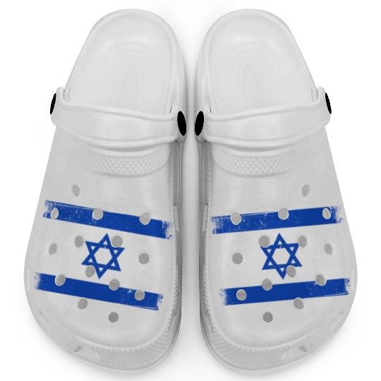 Israel Flag Star Of David Israel Clogs