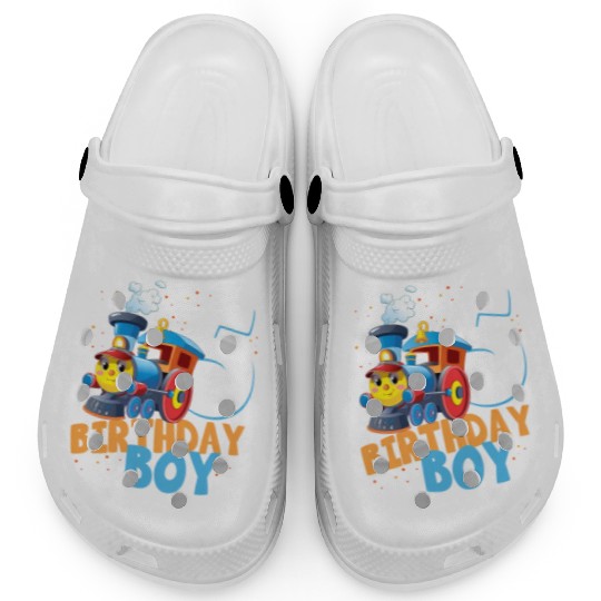 5Th Train 5 I'M Five Clogs