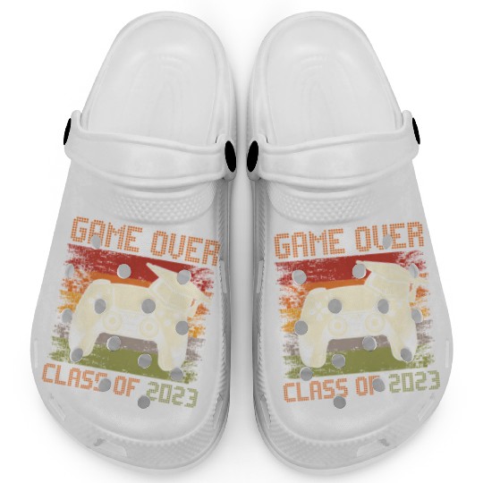 Game Over Class Of 2023 Senior 2023 School Clogs
