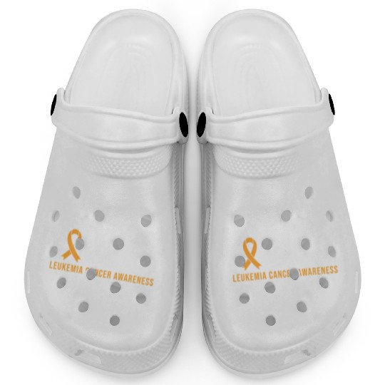 Son Warrior Leukemia Cancer Clogs