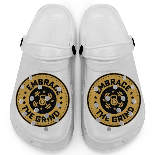 Embrace The Grind Weight Lifting Workout Clogs