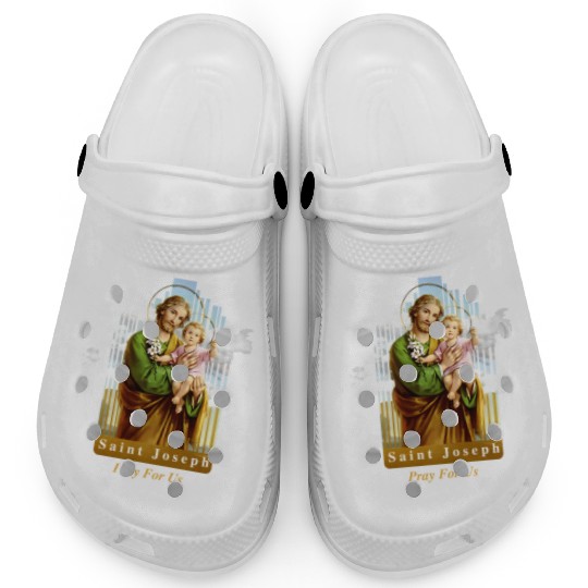 Saint Joseph Catholic Church St Joseph With Infant Clogs