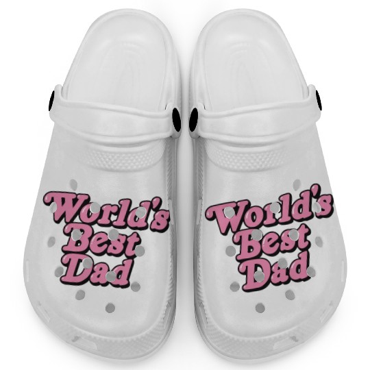 world s Best Dad Clogs