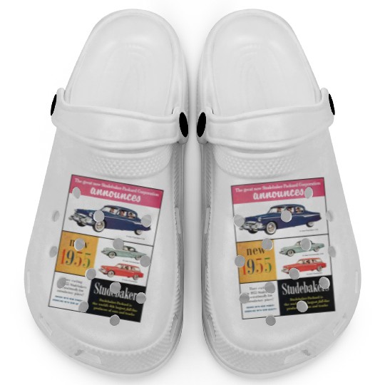 STUDEBAKER PACKARD 1950s AD PRESIDENT COMMANDER Clogs