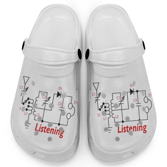 Crystal Radio Design Listening Clogs