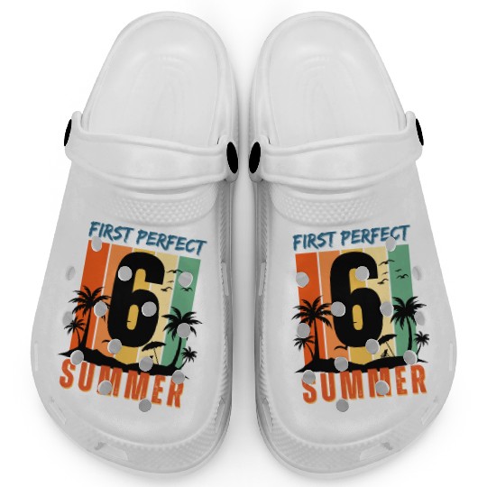 First perfect (number) summer version 2 light Clogs