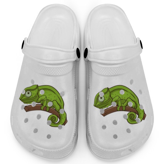 My rit Animal Is A Chameleon Lizard Chameleon Clogs