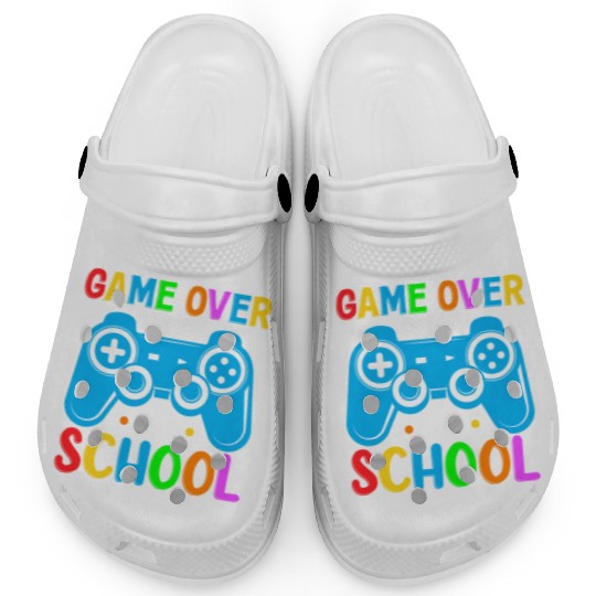 Game Over Back To School Clogs