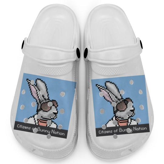 Citizens of Bunny Nation NFT #10 Artwork Clogs