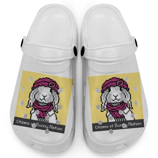 Citizens of Bunny Nation NFT #4 Artwork Clogs