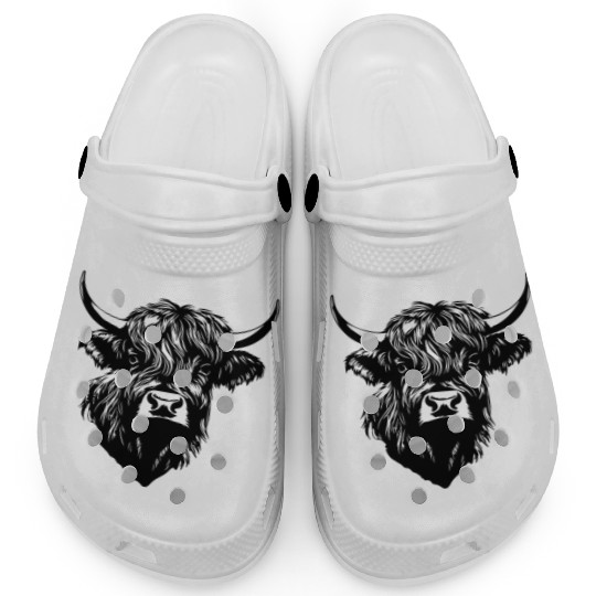Scottish Highland Cow Clogs
