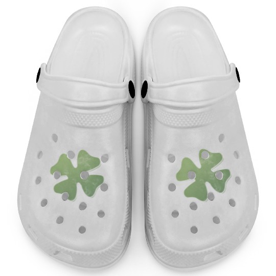 Lucky To Be A Twin Mom Saint Patric Day Clogs