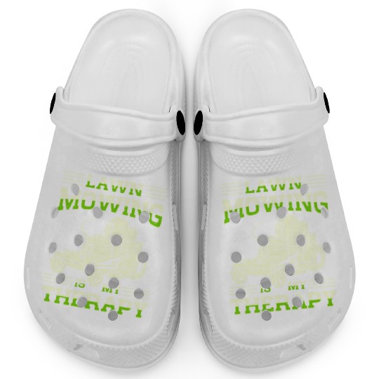 Lawn Mowing Lawn Mower Gardener Gardening Clogs