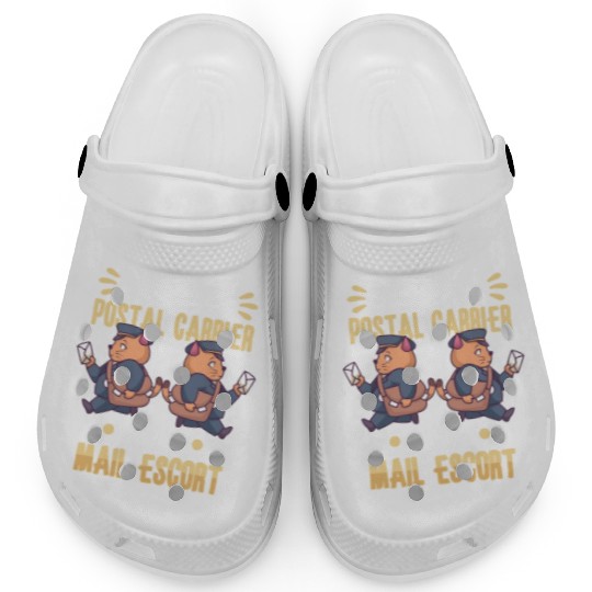 Postal Worker Mail Lady Mail Carrier Postal Clogs