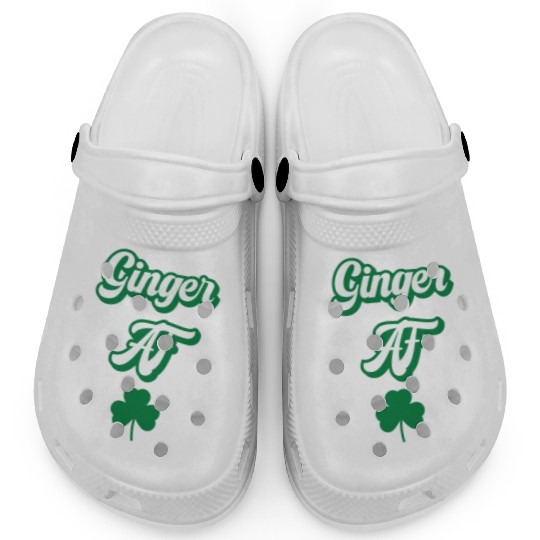 Ginger Af St Patric Day Drinking For Redhead St Clogs