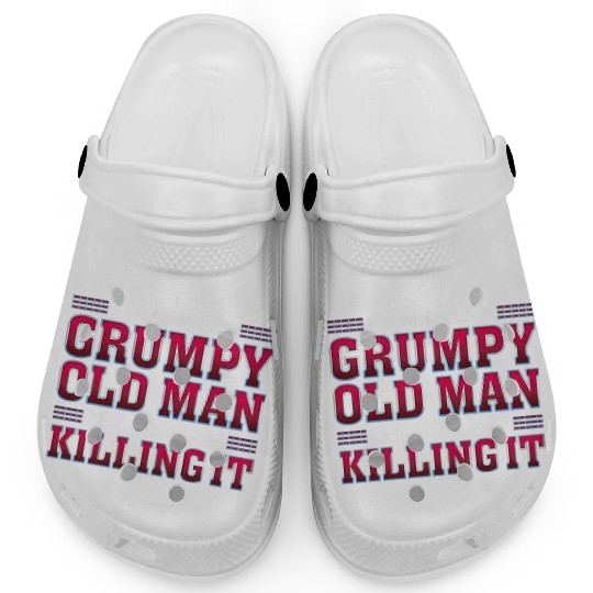 Grumpy Old ing It Grandpa Clogs