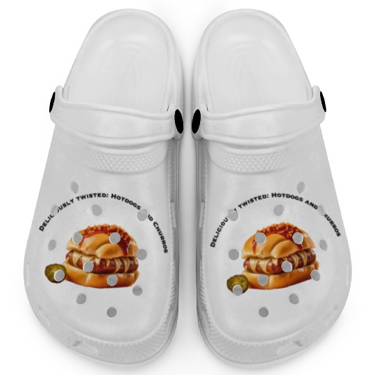 Hotdog bun with churros Clogs design