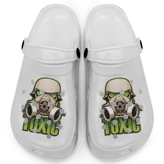 Toxic Green Military And Safety Gas Clogs