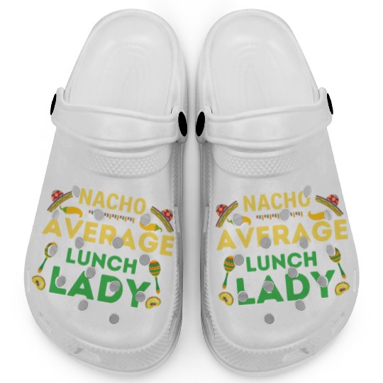 Nacho Average Lunch Lady Cinco De May Clogs