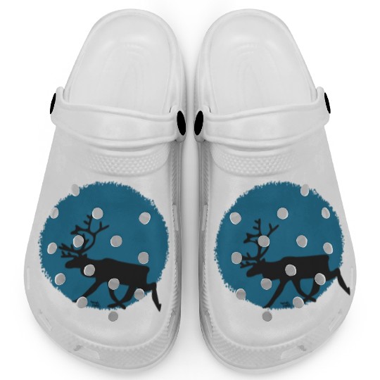 Reindeer spotting in Sweden Clogs
