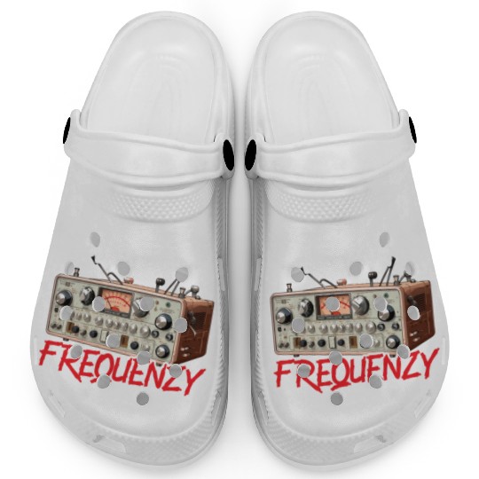 Ham Radio Operator Morse Code Radioactivity Clogs