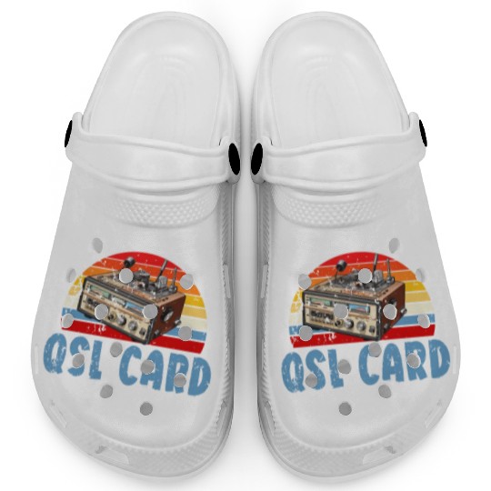 Ham Radio Operator Morse Code Radioactivity Clogs