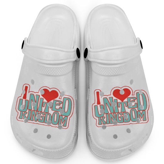 United kingdom hearts Clogs