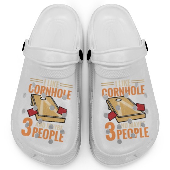 Funny Corn Hole Clogs