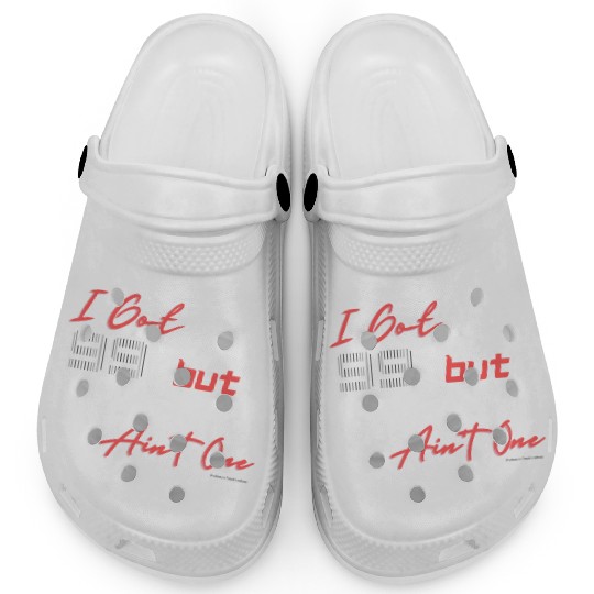 99 Problems But Baseball Ain't One Clogs