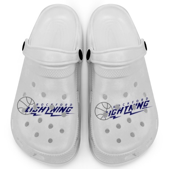 Defunct Rockford Lightning CBA Basketball 1986 Clogs