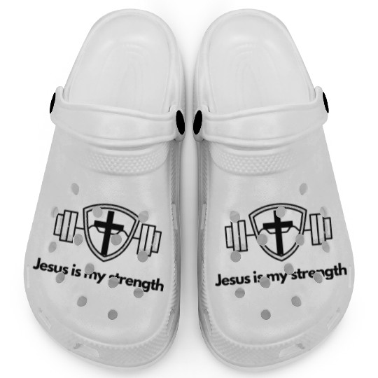 Jesus is my strenght Clogs