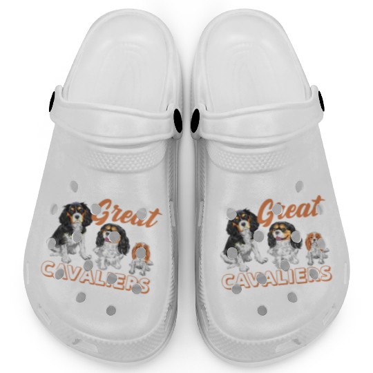 Life Is Great But Cavalier King Charles Spaniel Clogs
