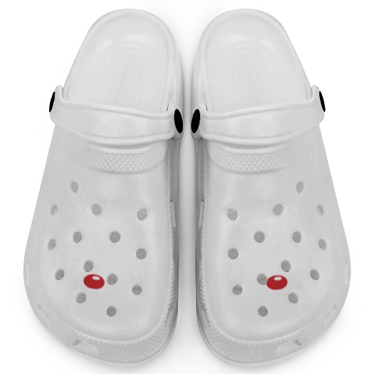 Merry Christmas - Red Nose Reindeer Clogs