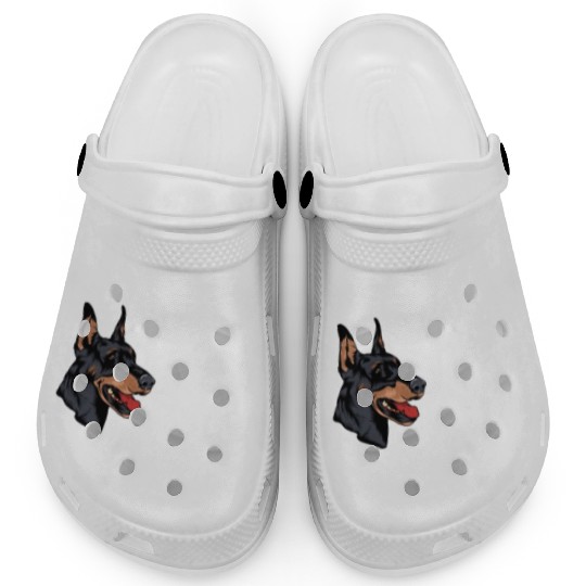 Dobie Mom Doberman Mom Clogs