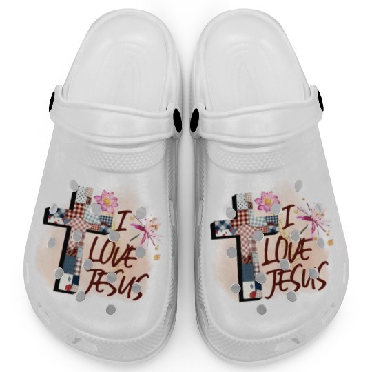 I Love Jesus Clogs