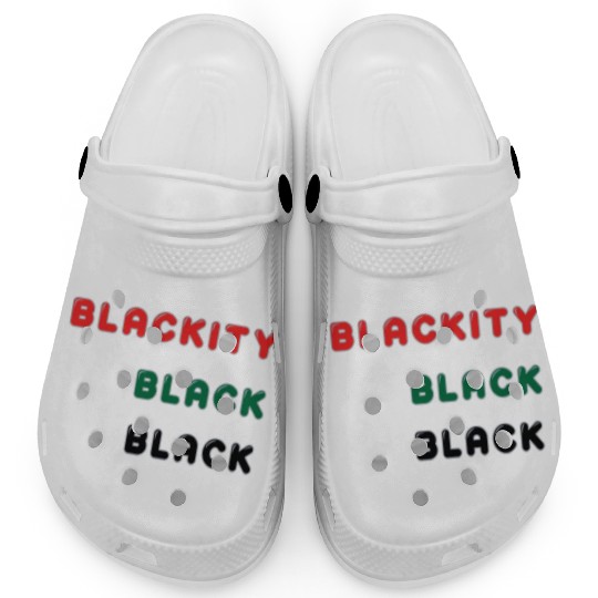 Blackity Black Black Clogs