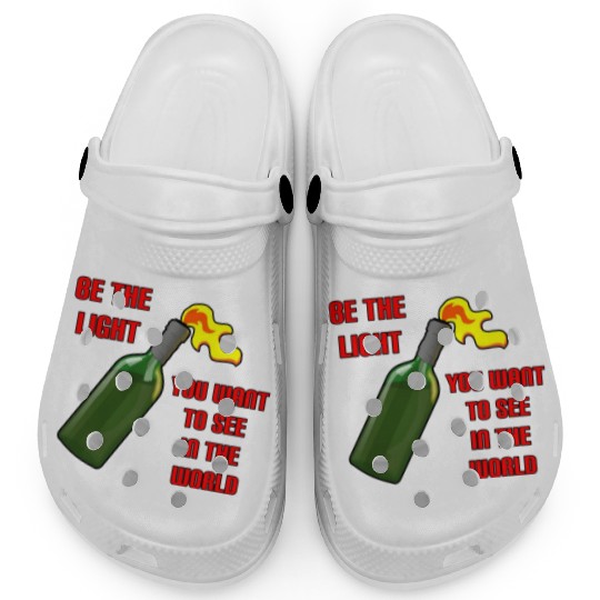 Be The Light Molotov Cocktail Clogs