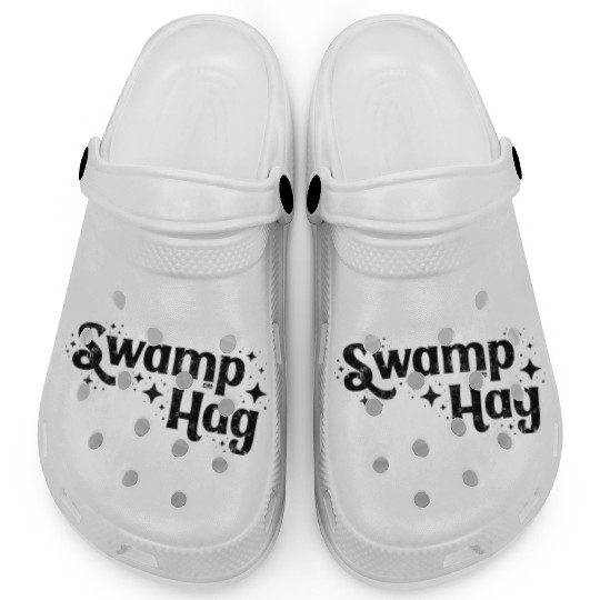 Swamp Hag Black Clogs