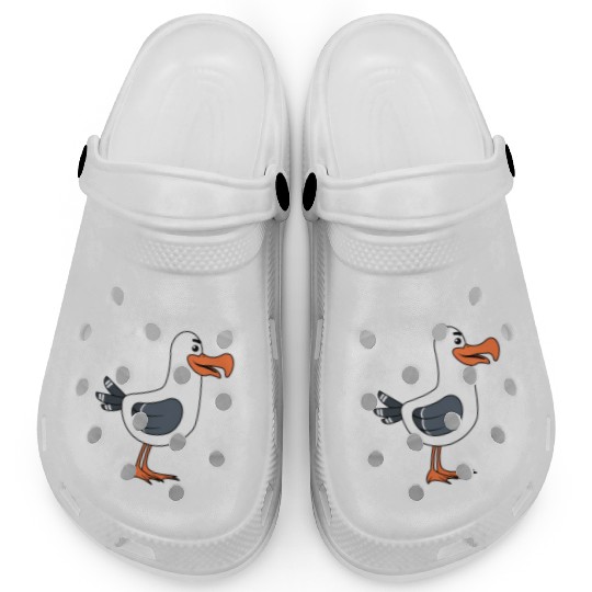 Mine Mine Mine Seagull Bird Beach Chicken Clogs