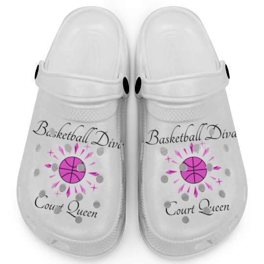 Basketball Royalty: Court Diva Clogs