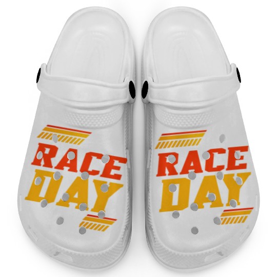 It's Race Day Y'All Clogs