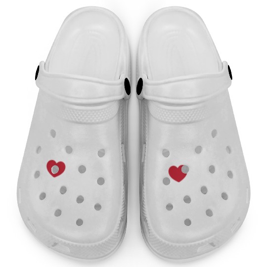 Korea Love Heart 80s Clogs